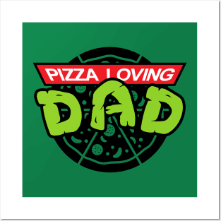 Pizza Loving Dad Gift For Father's Day Posters and Art